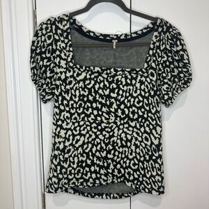 Free People Printed Top